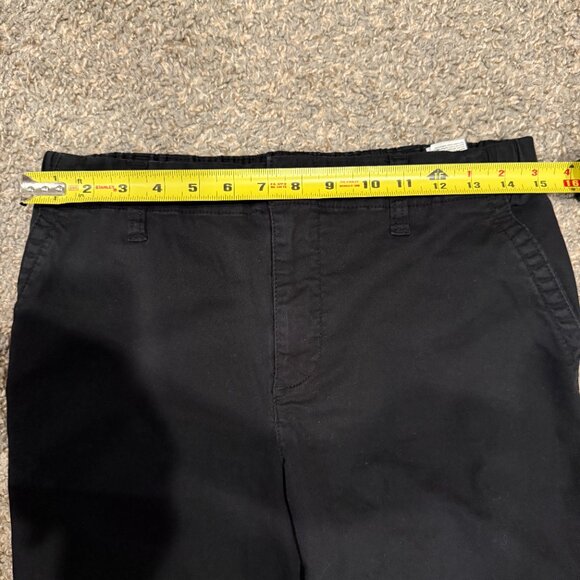 Old Navy Slim Leg Trousers | Black | Size M | Elastic Waist & Ankle - Picture 4 of 6